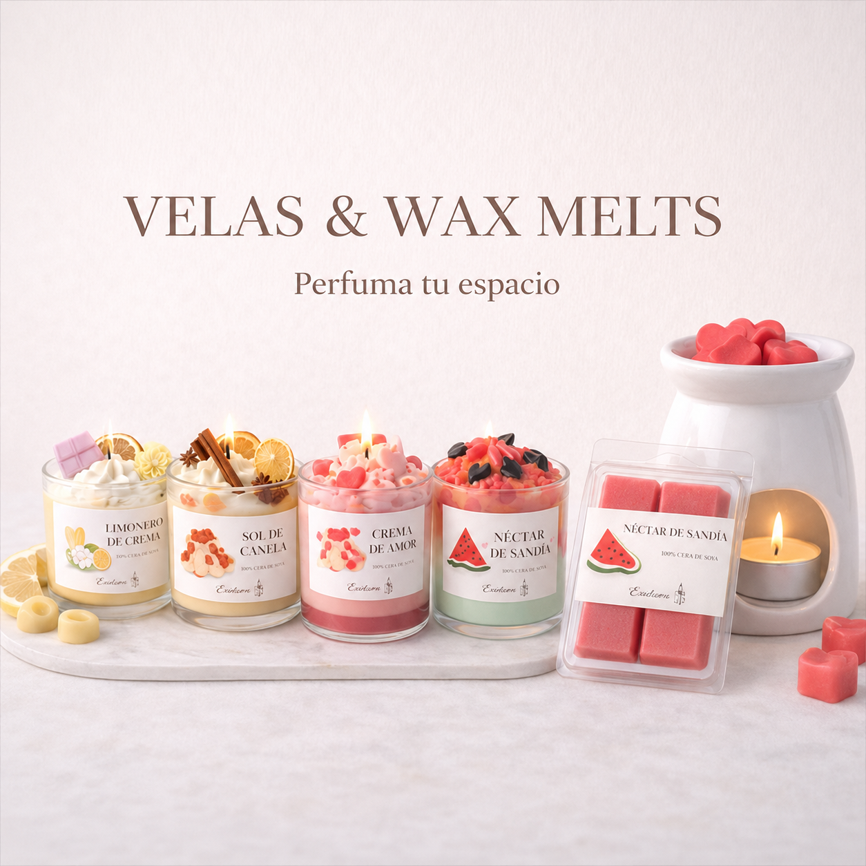 Velas y Wax Melts