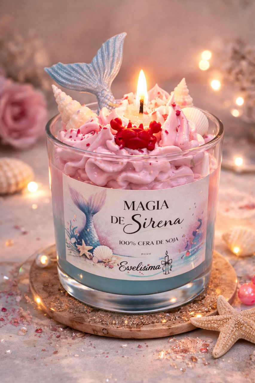 Vela Magia de Sirena