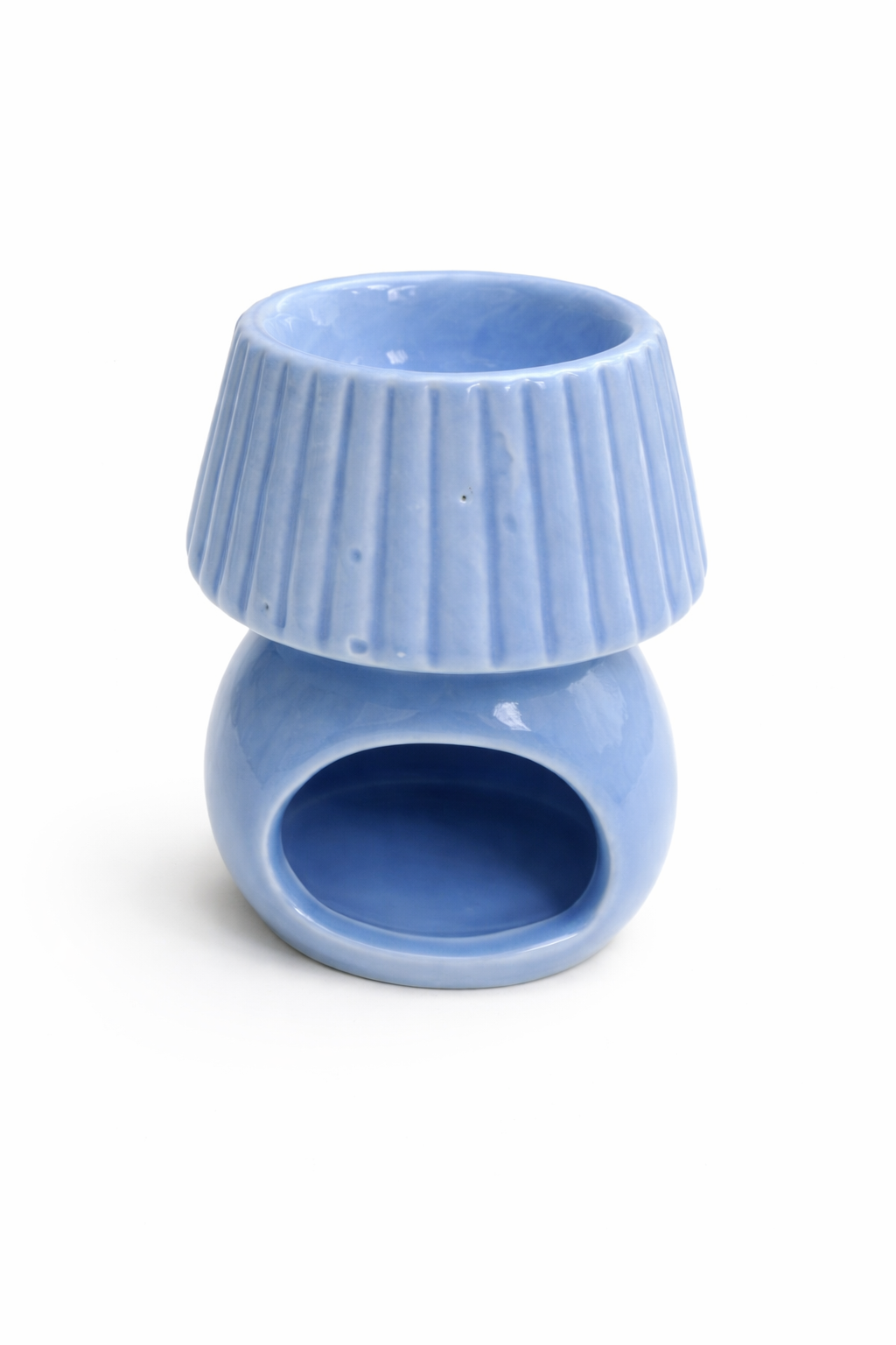 Quemador de esencias azul