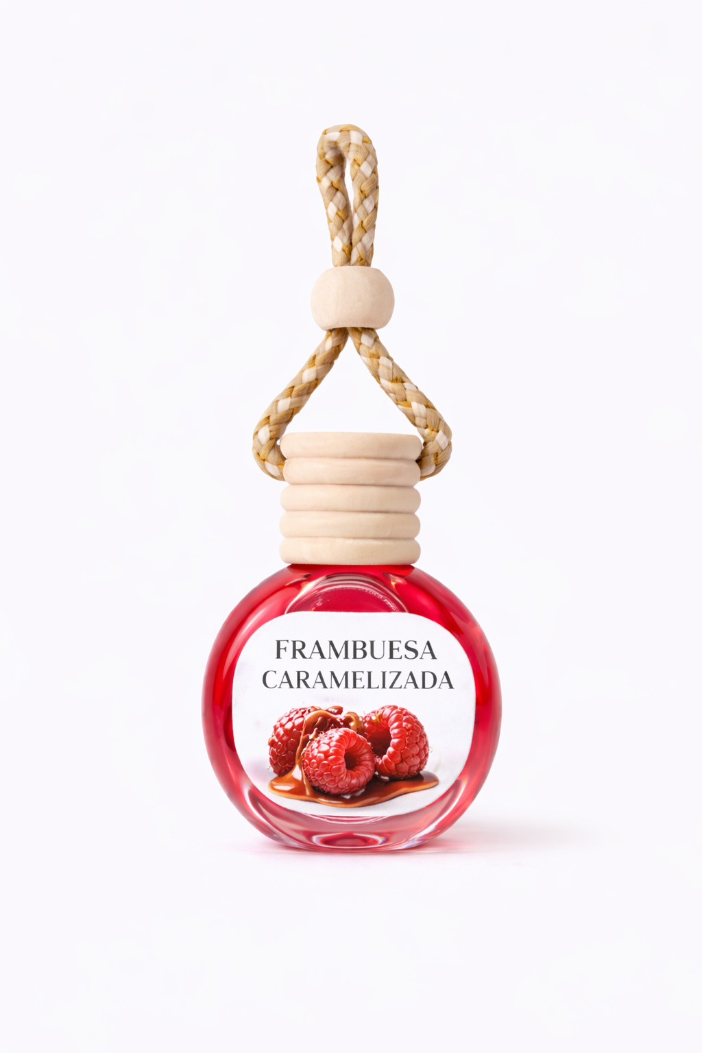 Ambientador de coche Frambuesa caramelizada 10 ml