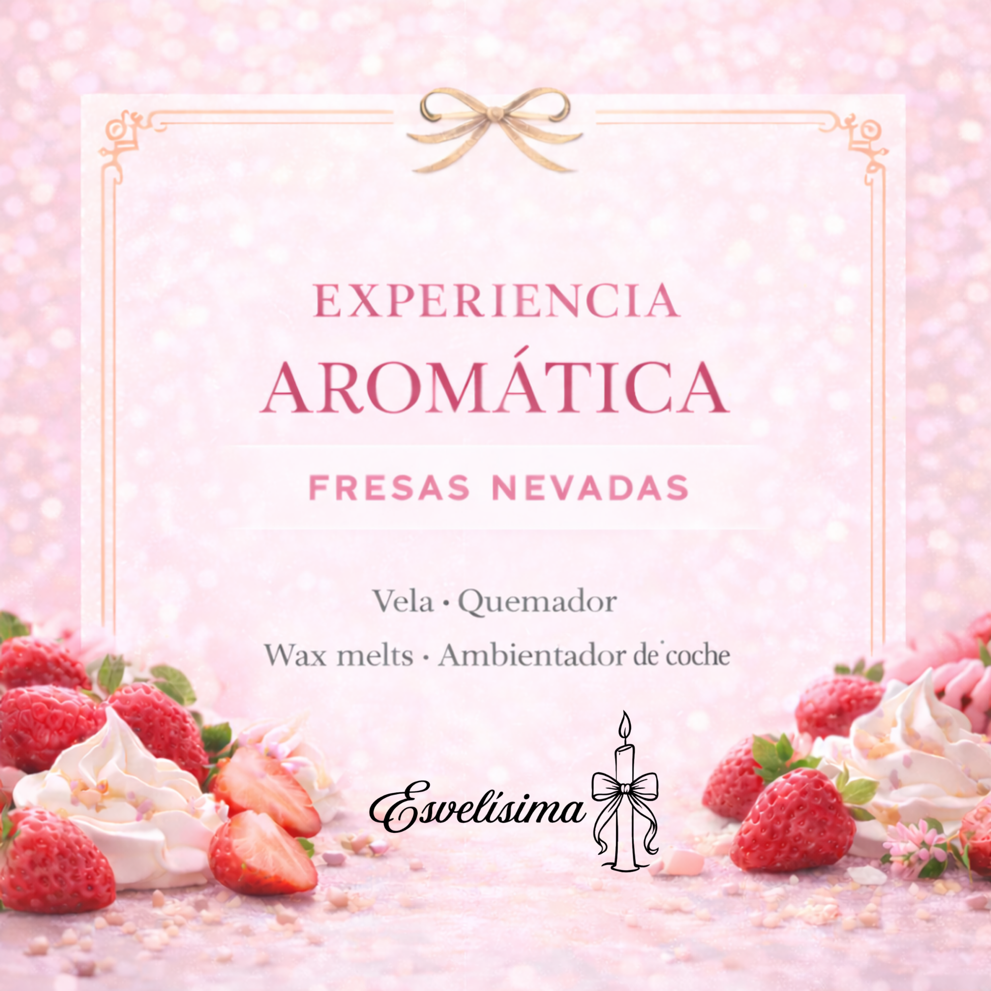 Experiencia Aromática Fresas con nata