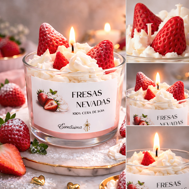 Experiencia Aromática Fresas con nata