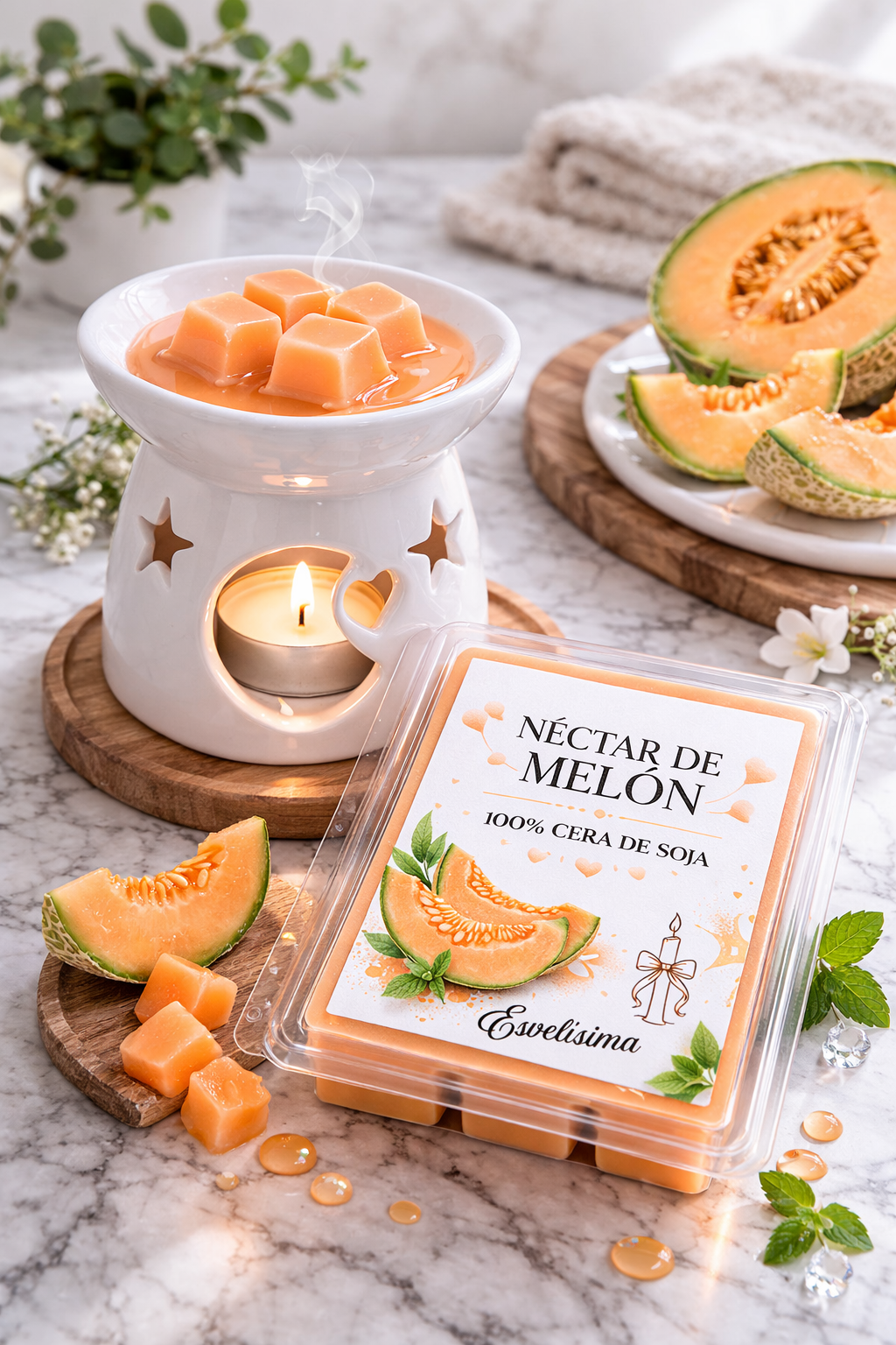 Wax melts tableta Néctar de melón