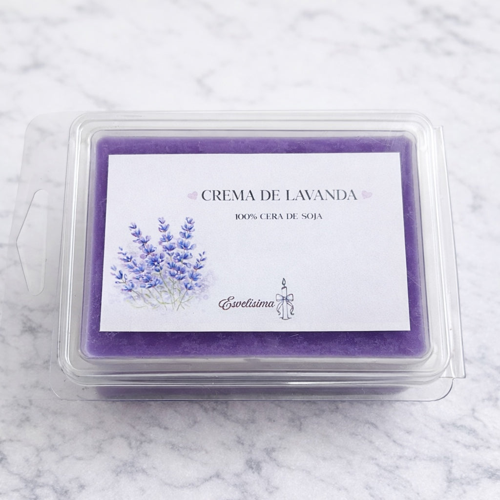 Wax melts tableta Crema de lavanda