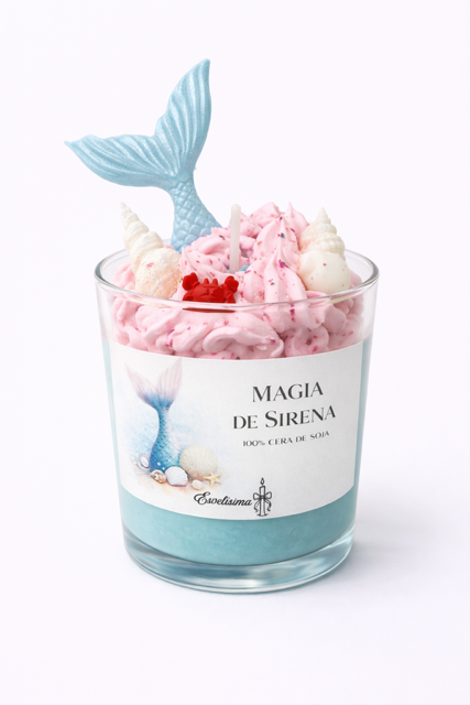 Vela Magia de Sirena