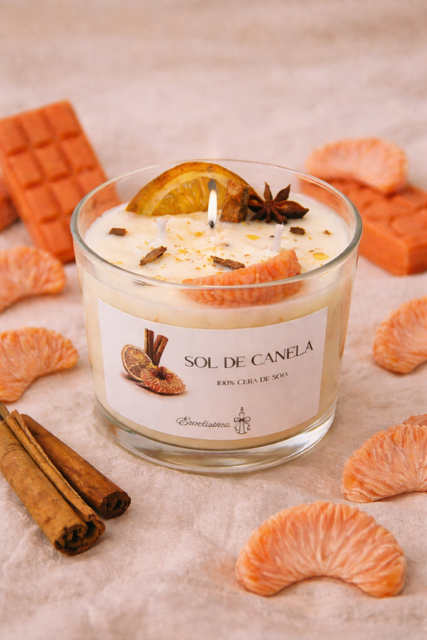 Vela Sol de Canela