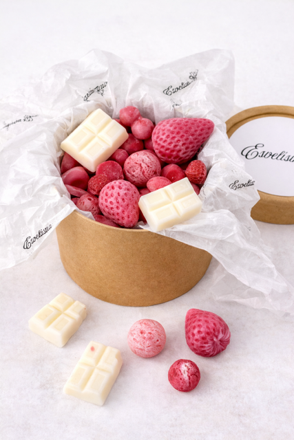 Wax melts cajita Fresas nevadas