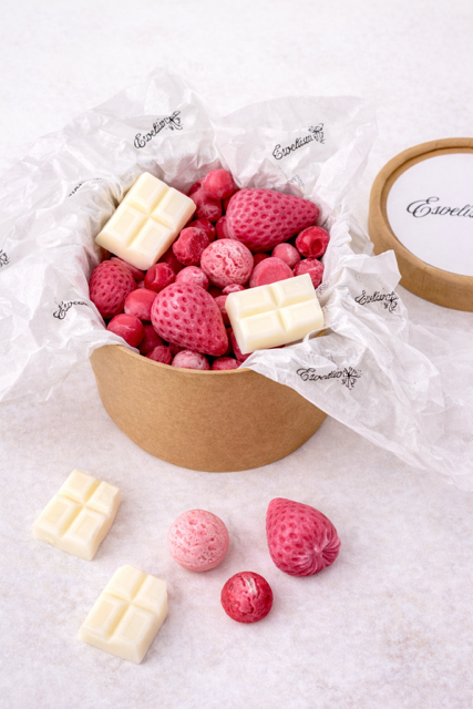 Wax melts cajita Fresas nevadas