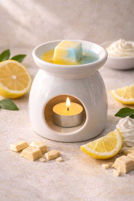 Wax melts cajita Limonero de Crema