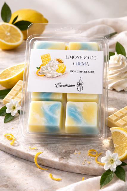Wax melts tableta Limonero de crema